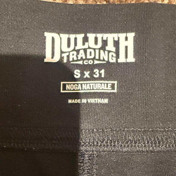 Duluth Trading Co Black Flare Pants - Picture 5 of 7
